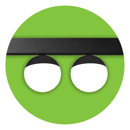 Світильник для магнітного треку Slim Ball 7W 3000К/4000K Lumof